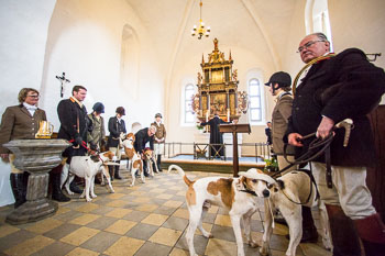 35 - Hounds go to church