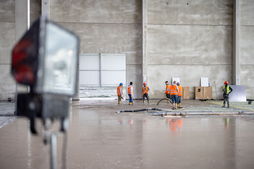 Baustelle Aldi Zentrallager Stelle Baustelle Aldi Zentrallager Stelle
